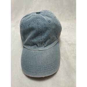 Urban Outfitters Washed Denim Baseball Cap Blue Adjustable Dad Hat